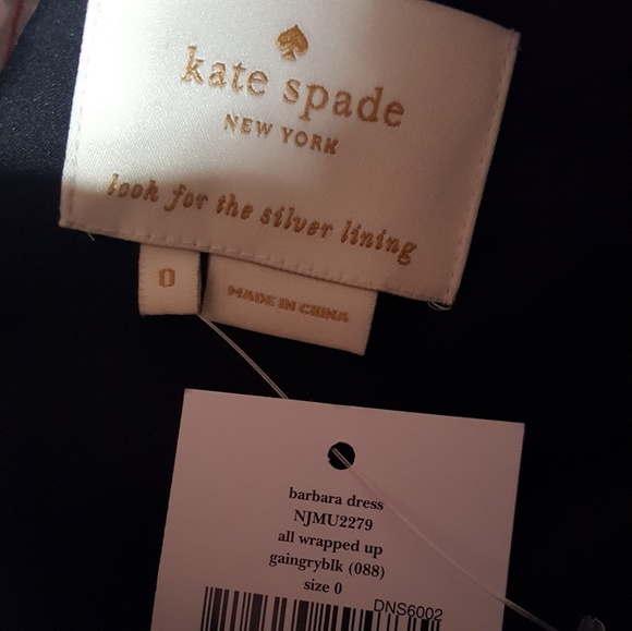 *NWT* Kate Spade tan & black office dress